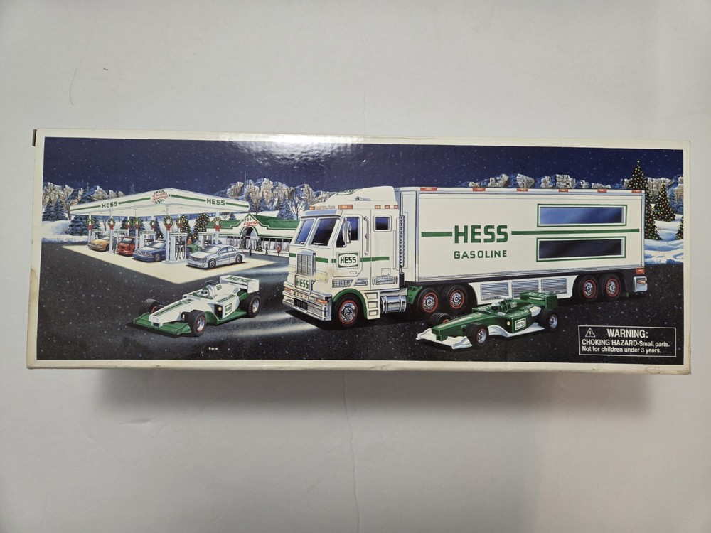 Hess Toy Truck and Race Cars 2003 MIB