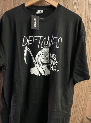Deftones Grim Reaper T-Shirt Black Men's/Unisex Size XL New | eBay
