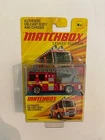 2011 MATCHBOX LESNEY EDITION FIRETRUCK - RED - HATHFORDSHIRE COUNTY DIV - 2