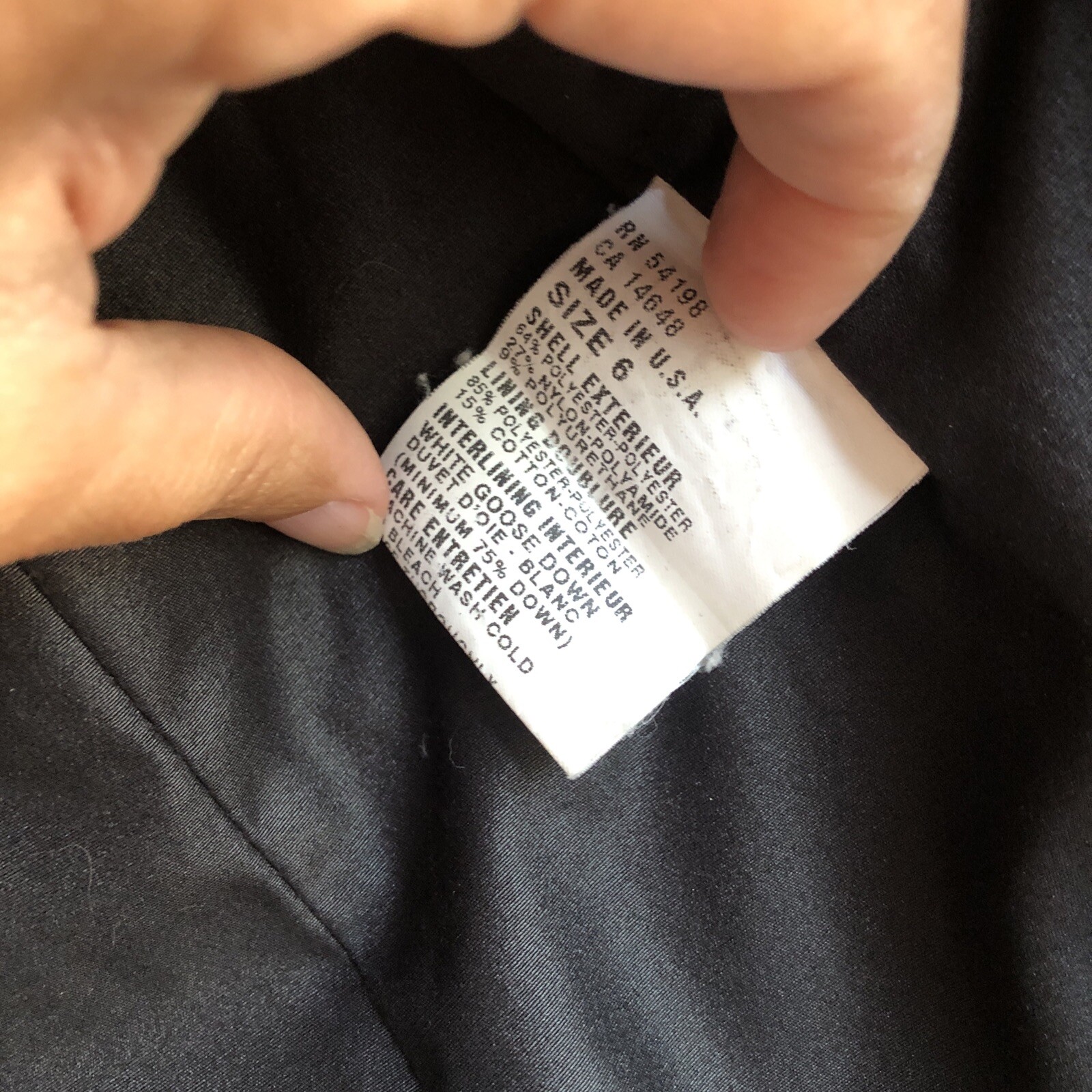 Bogner Jacket Ski Jacket Goose Down Lining Size 6… - image 10