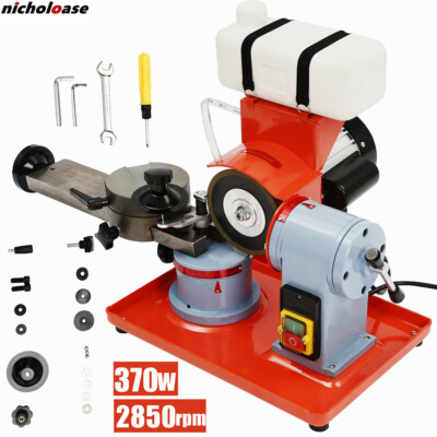 Circular Saw Blade Sharpener Water Injection Grinder 370W &Water Tank 4.9'' Wheel