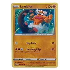 Carta Pokemon TCG Landorus 105/196 rara origine perduta spada e scudo quasi nuova