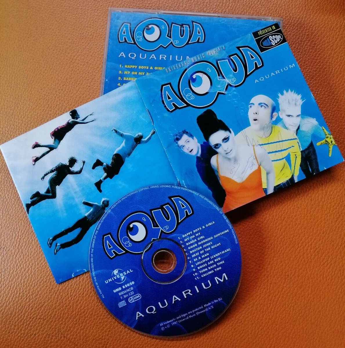 Aqua [ Aquarium ] ORIGINAL CD + FULLY HAND SIGNED = BARBIE GIRL | eBay