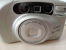 Yashica EZS Zoom 105 35mm Point Shoot Camera with Strap TESTED