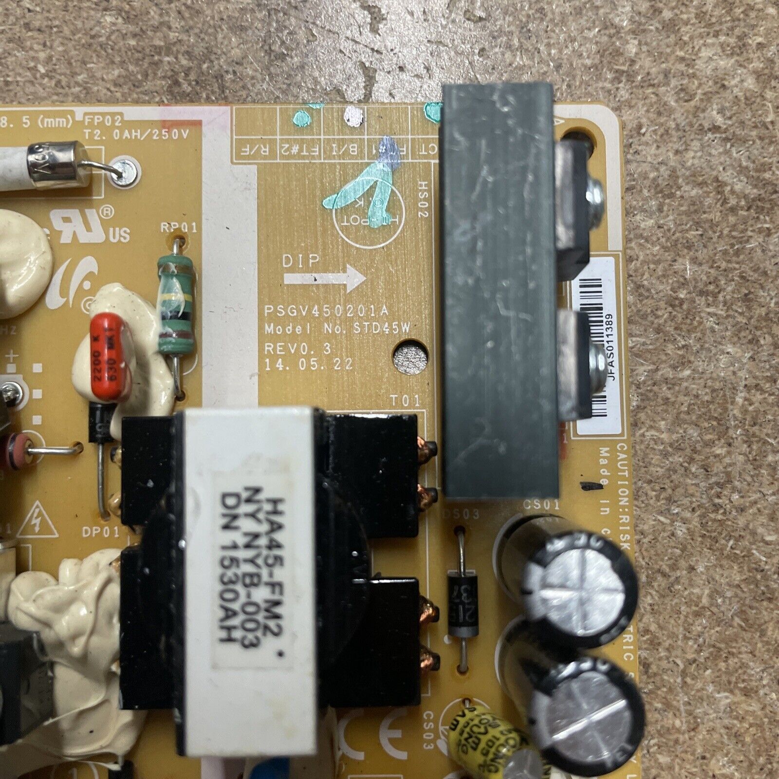 Samsung Refrigerator Power Control Board DA9200486A KM1596 eBay