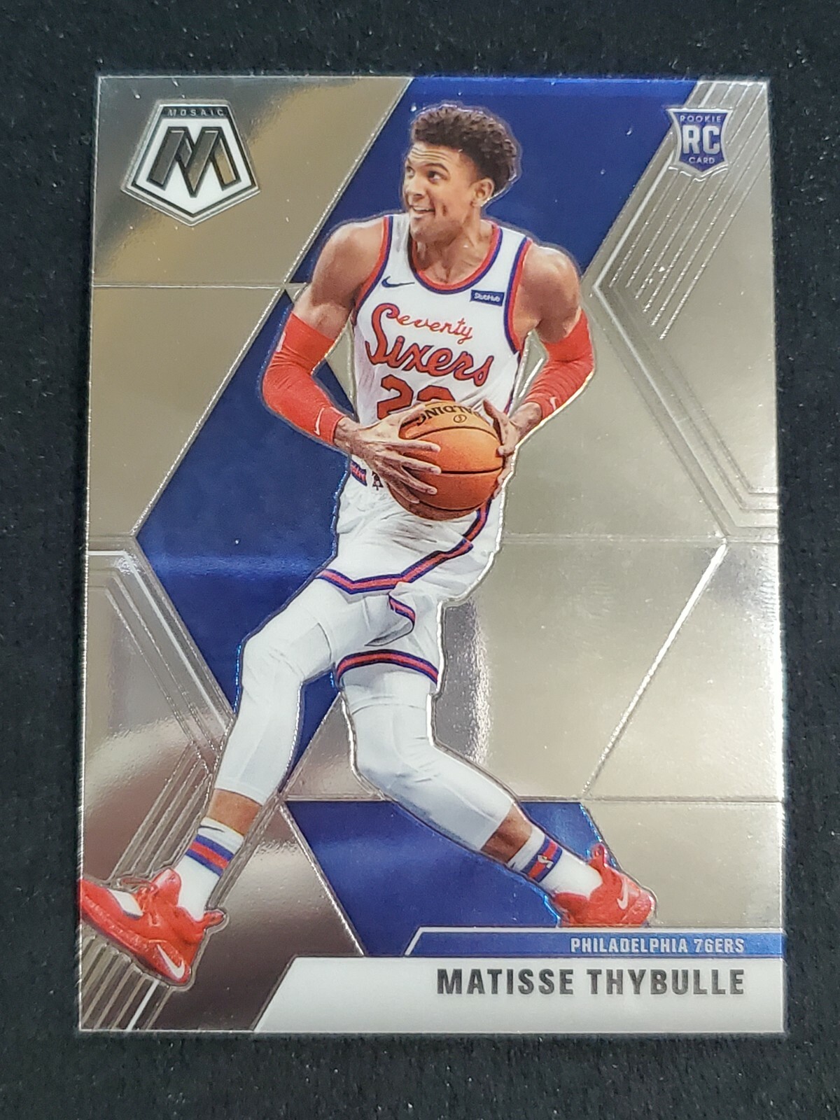 2019-20 Mosaic Base Rookies #245 Matisse Thybulle Philadelphia 76ers S5920K