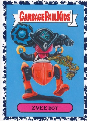 4A ZVEE BOT 2019 Garbage Pail Kids Hate 90's TOYS BRUISED GO-BOTS | eBay