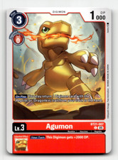 Digimon CCG Agumon - BT21-007 C - World Convergence