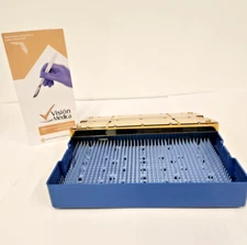 INSTRUMENT STERILIZATION TRAYS L 10'' x W 6'' x H 1.5'' (WITH SILICONE MAT)