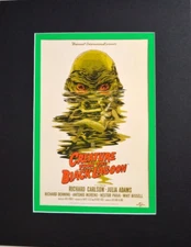 CREATURE FROM The BLACK LAGOON Pro Matted PRINT Mondo Francesco Francaville art