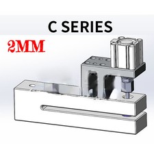 D2/C Long Type Pneumatic Round Hole Plastic Bag Punch Machine Plastic Punch