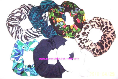 Scrunchie In Pura Seta Stampata – Morbida & Sottile - Foto 12