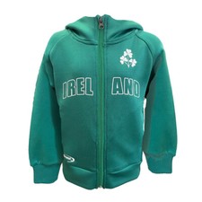 Traditional Craft Power Green Irl Kids Full Zip Hoody