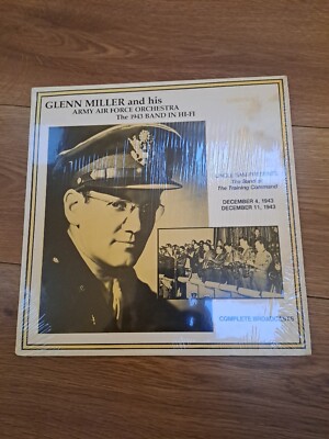 Glenn Miller The Army Air Force Band Training Command Uncle Sam 1943 Album LP