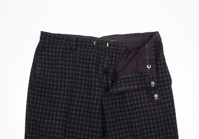 Gucci Men Pants Wool Check Size ITA52R/Large, S1247 | eBay