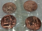 Lot of 4 US Mint Brilliant Uncirculated Bronze 1st Lady Medals MINT 2007-08 — photo 2