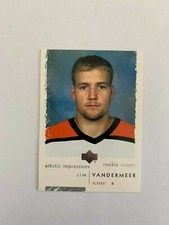 2002-03 UD Artistic Impressions #133 Jim Vandermeer RC - Philadelphia Flyers