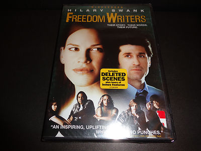 FREEDOM WRITERS-Teacher HILARY SWANK helps city kids living in  violence--DVD 97363465041|