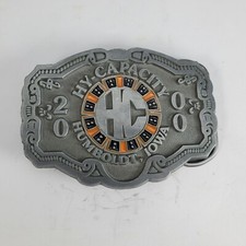 Hy-Capacity 2000 Humboldt Iowa Limited Edition Belt Buckle Ag Equipment Parts