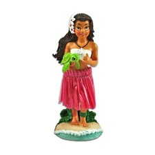 Hawaiian Hula Girl Sea Turtle Hawaii Honu Car Dashboard Doll Red Skirt 4 Doll Hawaiian Hula Girl Sea Turtle Hawaii Honu Car Dashboard Doll Red Skirt 4 Doll