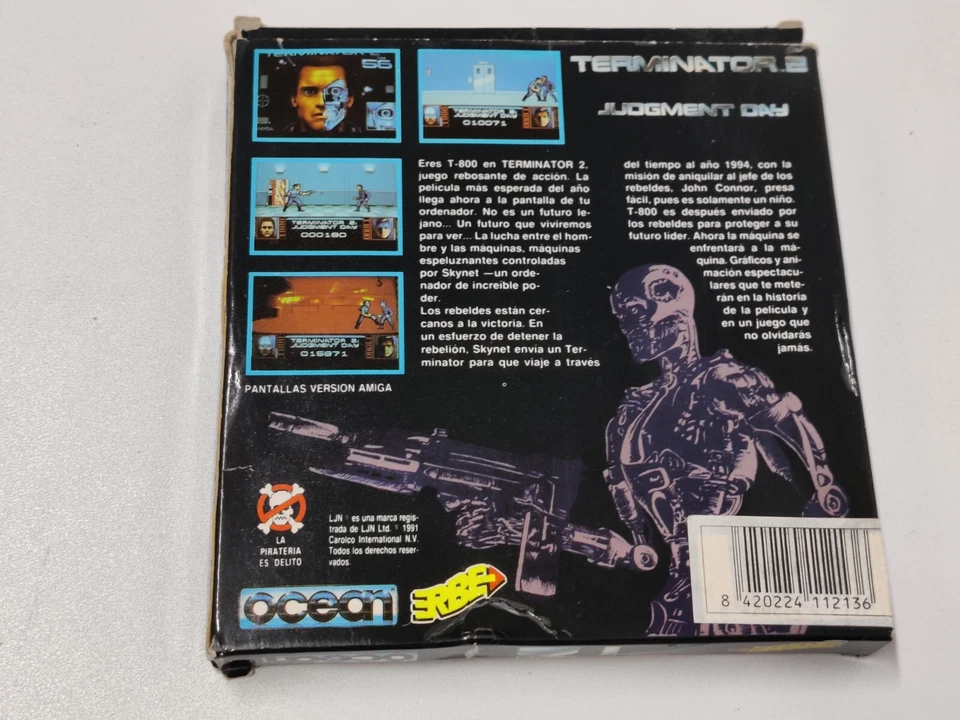 TERMINATOR 2 JUDGMENT DAY . SPECTRUM .  Pal España - Imagen 2 de 4
