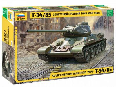 Soviet Medium Tank T-34/85 mod.1944	3687 ZVEZDA 1:35 New !