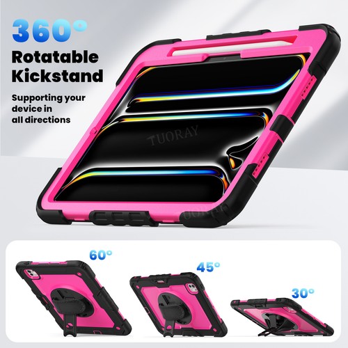 Für iPad Air Pro 11 13 2024 5/6/7/8/9/10th Stoßfest Hülle Tasche Hybrid Cover - Bild 67 von 225