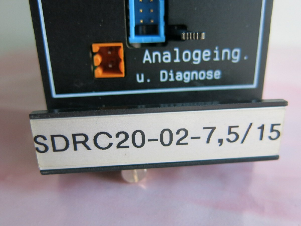 CLOOS SDRC20-02-7, 5/15 SERVO DRIVE Robots Cloos SDRC 20 02-7,