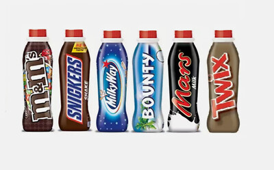 MARS MILK SHAKE COLD DRINK - 350ml - SNICKERS TWIX M&M'S MILKY WAY BOUNTY GALAX
