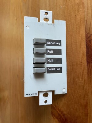 Ashly WR-2 Wall Remote/4-position pushbutton select