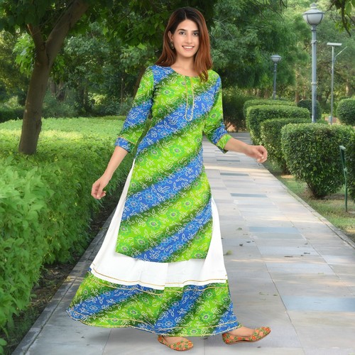 Future Handmade Bandhani Printed 