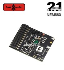tOm Décodeur Lokommander II mini M21 DCC 21MTC - Railcom ABC