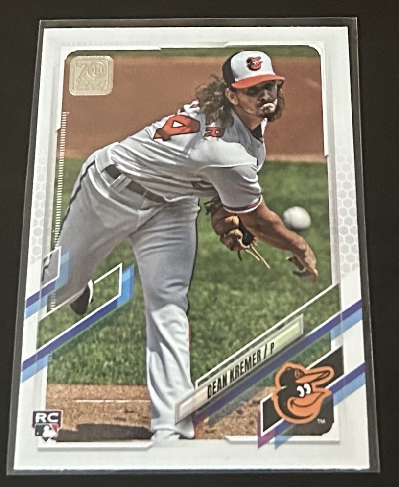 2021 Topps Series 2 #391 Dean Kremer RC SP Image Variation Baltimore Orioles