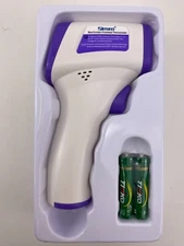 Simzo THDG986 Non-Contact Forehead Thermometer Digital,95-109.2 F, Batteries Inc