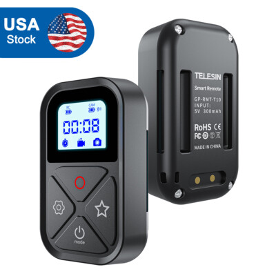 For GoPro Hero 10 9 8 Session 80M Wifi Bluetooth Remote Control w/ Shortcut Key