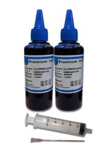 Cyan 200ml Sublim Sharp Dye Sub Sublimation Ink refill kit fits Epson Printers