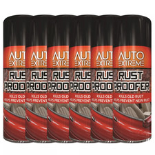 6x 400ml Kills Old Rust Proofer Spray Aerosol Helps Prevents Protects Rust Proof