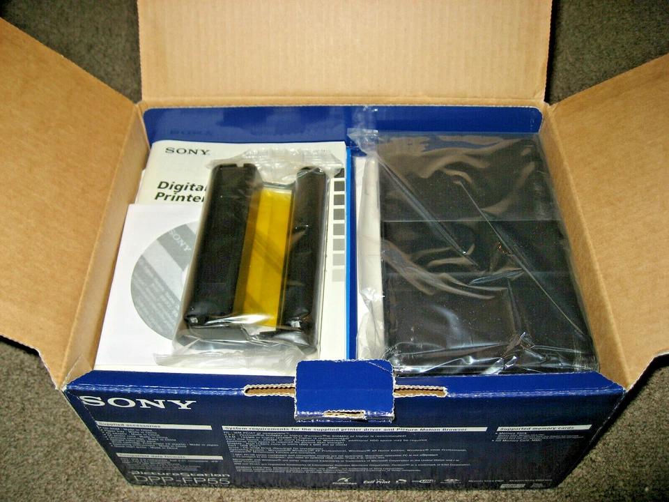 New Sony Digital Photo Printer Picture Station DPPFP55 With LCD Display - Image 2 of 4