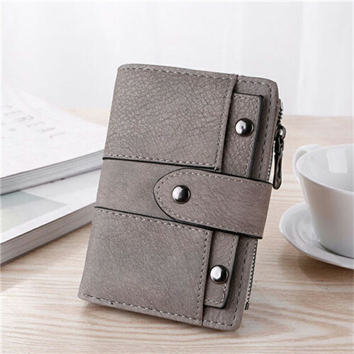 Womens Wallet Small Leather Clutch Credit Card Holder Coin Purse Handbag Pocket - Picture 16 of 17