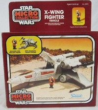 VINTAGE  1982  STAR  WARS  MICRO  COLLECTION  X-WING  FIGHTER  OPEN  BOX  NEW