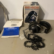 Pioneer Vintage SE-405 Stereo Headphones - Tested working (Read)