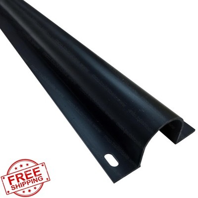 Electriduct 1.5'' Black Wire Guard Raceway 58'' Stick