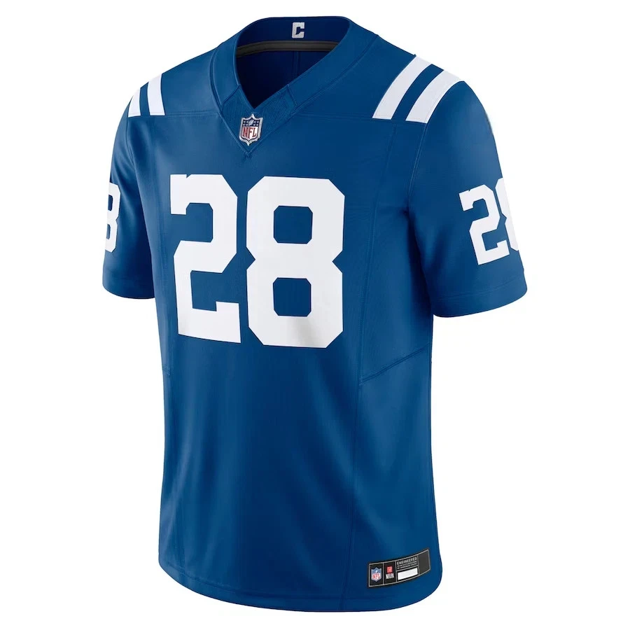 NWT Men's Colts #28 Jonathan Taylor Royal Jersey