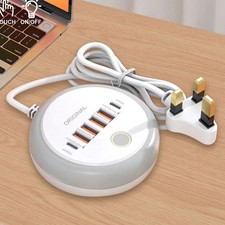 50W Power Strip Multi Port USB C Socket Fast Charging Wall Fast Charger Adapter