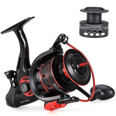 Lightweight Carbon Fiber Spinning Reel with Smooth Drag - Freshwater Fishing Bai