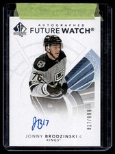 2017-18 SP Authentic Future Watch - Autographs Inscriptions Jonny Brodzinski