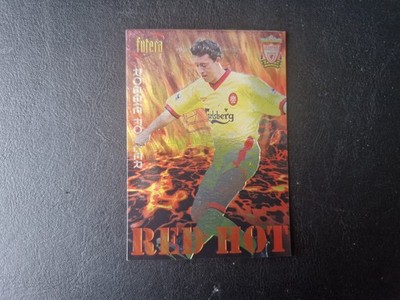 ROBBIE FOWLER LIVERPOOL Red Hot Futera Einsatz