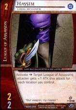 Hassim, Loyal Retainer - FOIL - DC Origins - FOIL - Vs System