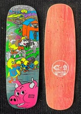 Mike Vallely Barnyard Skateboard Deck by Cease & Desist #42/100