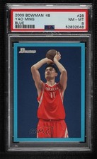 2009-10 Bowman '48 Blue 1139/1948 Yao Ming #28 PSA 8 HOF 2x3